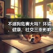 不遛狗危害大吗？环境、健康、社交三重影响如何应对(图2)