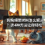 狗狗频繁吠叫怎么解决?这4种方法让你轻松告别噪音困扰(图4) 狗狗频繁吠叫怎么解决?这4种方法让你轻松告别噪音困扰(图4)