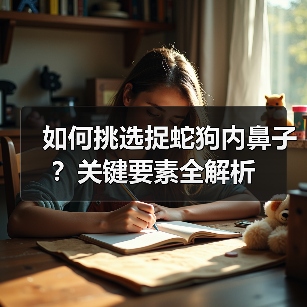 如何挑选捉蛇狗内鼻子？关键要素全解析