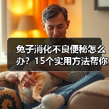 兔子消化不良便秘怎么办？15个实用方法帮你改善(图1)
