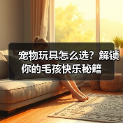 宠物玩具怎么选？解锁你的毛孩快乐秘籍