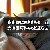 狗狗咳嗽真相揭秘!五大诱因与科学处理方法(图3) 狗狗咳嗽真相揭秘!五大诱因与科学处理方法(图3)