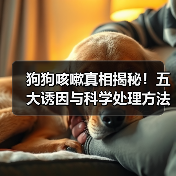 狗狗咳嗽真相揭秘!五大诱因与科学处理方法(图4) 狗狗咳嗽真相揭秘!五大诱因与科学处理方法(图4)