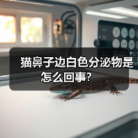 猫鼻子边白色分泌物是怎么回事？