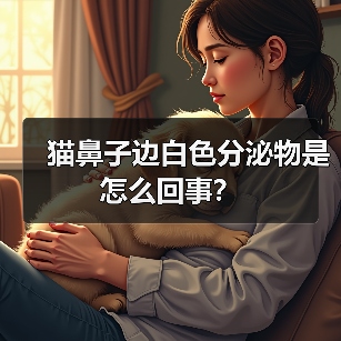 猫鼻子边白色分泌物是怎么回事？(图2)