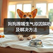狗狗擦嘴生气原因解析及解决方法