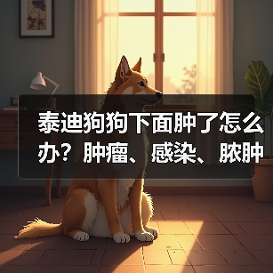 泰迪狗狗下面肿了怎么办？肿瘤、感染、脓肿一网打尽的处理方法(图4)