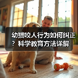 幼猫咬人行为如何纠正?科学教育方法详解(图3) 幼猫咬人行为如何纠正?科学教育方法详解(图3)
