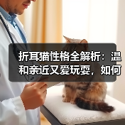 折耳猫性格全解析：温和亲近又爱玩耍，如何成为它们的贴心主人？