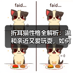 折耳猫性格全解析：温和亲近又爱玩耍，如何成为它们的贴心主人？(图3)