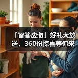 「智答应激」好礼大放送,360份惊喜等你来赢!(图3) 「智答应激」好礼大放送,360份惊喜等你来赢!(图3)