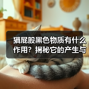 猫屁股黑色物质有什么作用?揭秘它的产生与功能(图4) 猫屁股黑色物质有什么作用?揭秘它的产生与功能(图4)