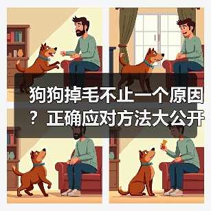 狗狗掉毛不止一个原因?正确应对方法大公开(图4) 狗狗掉毛不止一个原因?正确应对方法大公开(图4)