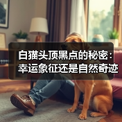 白猫头顶黑点的秘密：幸运象征还是自然奇迹？(图3)