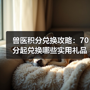 兽医积分兑换攻略:70分起兑换哪些实用礼品?(图3) 兽医积分兑换攻略:70分起兑换哪些实用礼品?(图3)