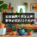 加菲猫两个月怎么养?新手必知的15个养护要点(图2) 加菲猫两个月怎么养?新手必知的15个养护要点(图2)