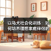 以马犬社会化训练：如何培养理想家庭伴侣的关键技巧(图1)