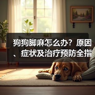 狗狗脚麻怎么办？原因、症状及治疗预防全指南(图4)