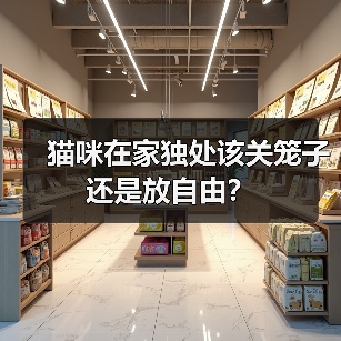 猫咪在家独处该关笼子还是放自由？(图3)