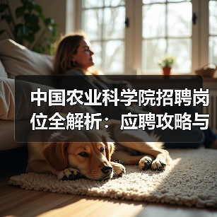 中国农业科学院招聘岗位全解析：应聘攻略与机会