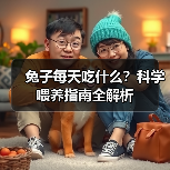 兔子每天吃什么?科学喂养指南全解析(图2) 兔子每天吃什么?科学喂养指南全解析(图2)