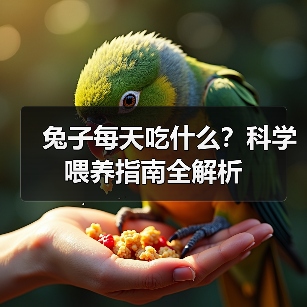 兔子每天吃什么?科学喂养指南全解析(图4) 兔子每天吃什么?科学喂养指南全解析(图4)