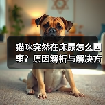 猫咪突然在床尿怎么回事？原因解析与解决方法