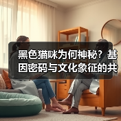 黑色猫咪为何神秘?基因密码与文化象征的共生之道(图3) 黑色猫咪为何神秘?基因密码与文化象征的共生之道(图3)