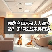 养萨摩耶不是人人都合适？了解这些条件再决定(图1)