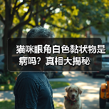 猫咪眼角白色黏状物是病吗？真相大揭秘(图2)