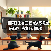 猫咪眼角白色黏状物是病吗？真相大揭秘(图3)