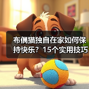 布偶猫独自在家如何保持快乐？15个实用技巧助它安心度日(图3)