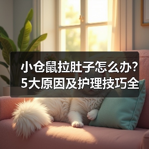 小仓鼠拉肚子怎么办?5大原因及护理技巧全解析(图4) 小仓鼠拉肚子怎么办?5大原因及护理技巧全解析(图4)