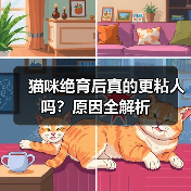 猫咪绝育后真的更粘人吗？原因全解析