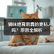 猫咪绝育后真的更粘人吗？原因全解析(图3)
