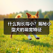 什么狗长得小？揭秘小型犬的萌宠特征