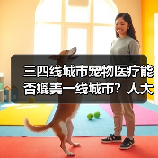 三四线城市宠物医疗能否媲美一线城市？人大代表讲述高质量服务之道