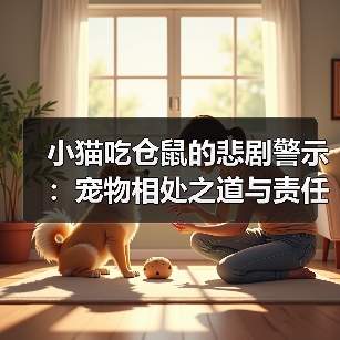 小猫吃仓鼠的悲剧警示:宠物相处之道与责任感(图2) 小猫吃仓鼠的悲剧警示:宠物相处之道与责任感(图2)