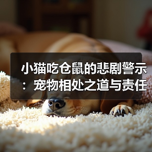 小猫吃仓鼠的悲剧警示:宠物相处之道与责任感(图1) 小猫吃仓鼠的悲剧警示:宠物相处之道与责任感(图1)