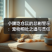 小猫吃仓鼠的悲剧警示:宠物相处之道与责任感(图4) 小猫吃仓鼠的悲剧警示:宠物相处之道与责任感(图4)