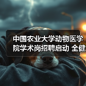中国农业大学动物医学院学术岗招聘启动 全健康守护新机遇