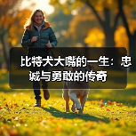 比特犬大嘴的一生：忠诚与勇敢的传奇(图3)