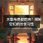 大型鸟类都吃啥？揭秘它们的饮食习性