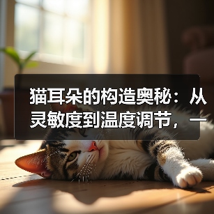 猫耳朵的构造奥秘：从灵敏度到温度调节，一文全解析(图2)