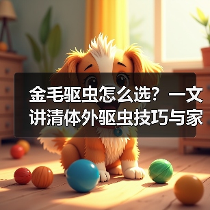 金毛驱虫怎么选?一文讲清体外驱虫技巧与家长经验(图4) 金毛驱虫怎么选?一文讲清体外驱虫技巧与家长经验(图4)