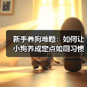 新手养狗难题：如何让小狗养成定点如厕习惯？(图2)