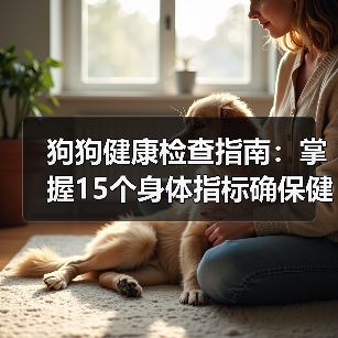 狗狗健康检查指南：掌握15个身体指标确保健康(图3)