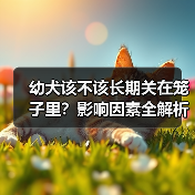 幼犬该不该长期关在笼子里?影响因素全解析(图3) 幼犬该不该长期关在笼子里?影响因素全解析(图3)