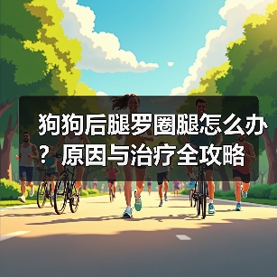 狗狗后腿罗圈腿怎么办?原因与治疗全攻略(图2) 狗狗后腿罗圈腿怎么办?原因与治疗全攻略(图2)