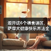 避开这6个喂食误区,萨摩犬健康快乐养法全解析(图4) 避开这6个喂食误区,萨摩犬健康快乐养法全解析(图4)
